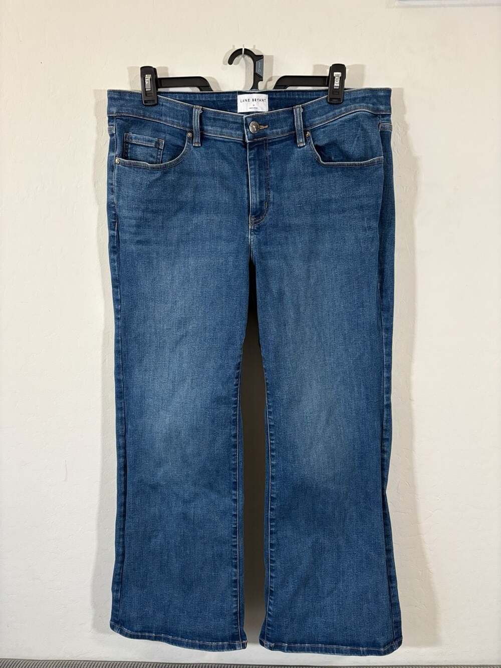 Lane Bryant Mid-Rise Signature Fit Boot Jeans Size 18 Blue Denim